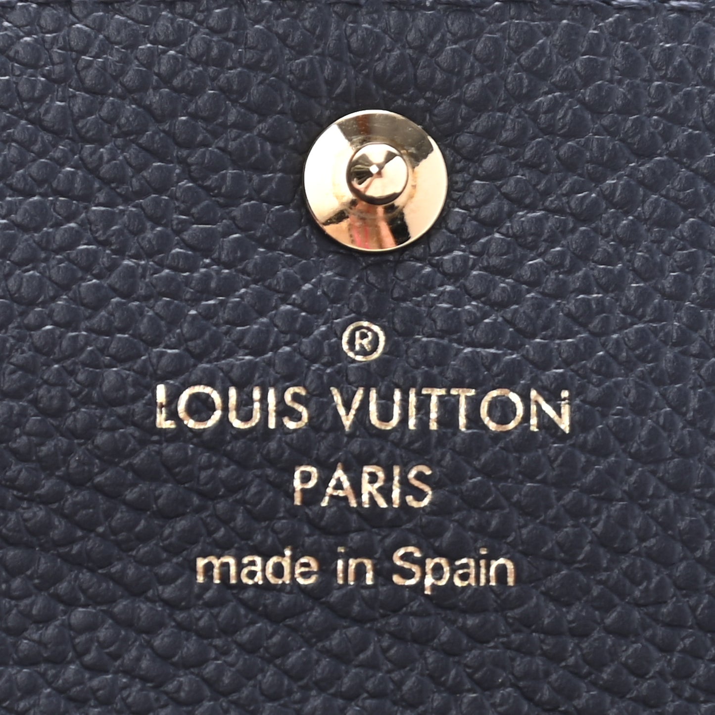 Empreinte Emilie Wallet Marine Rouge