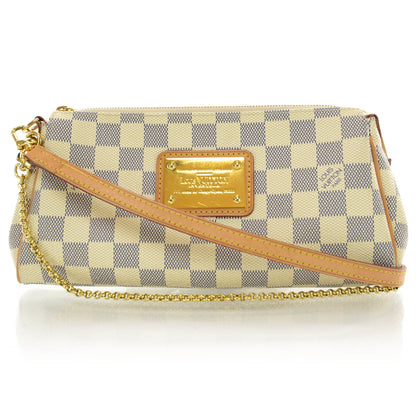 Louis Vuitton Damier Azur Eva Clutch 1 of 7