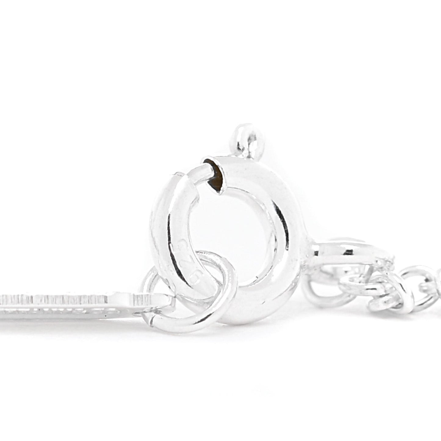 Sterling Silver Enamel Love Notes Charm Bracelet Blue