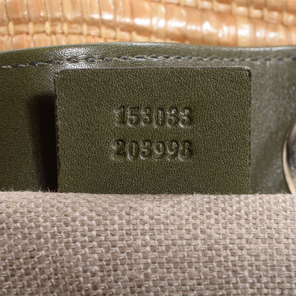 Gucci Natural Straw Leather Positano Tote 6 of 7