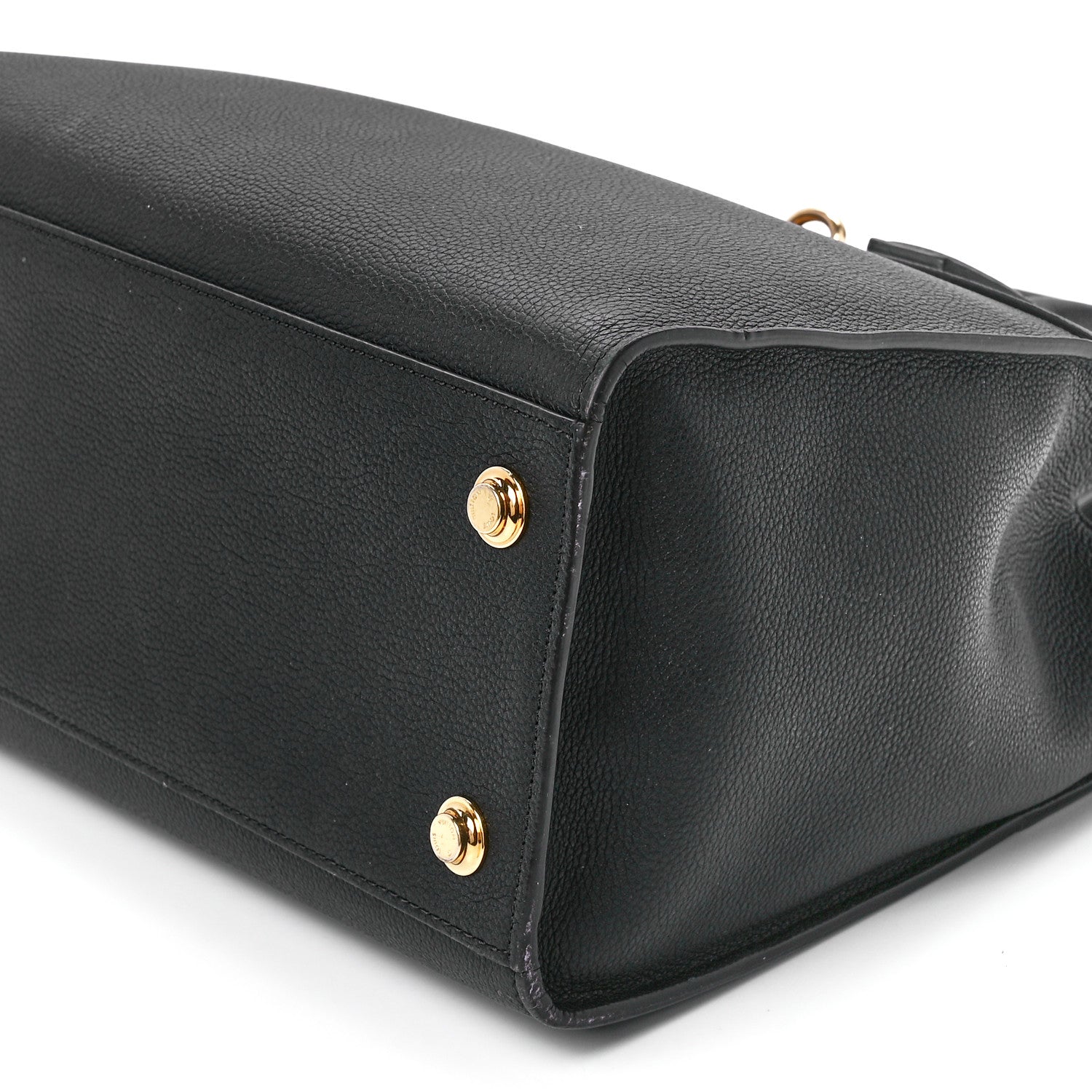 Louis Vuitton Taurillon City Steamer MM Black 10 of 11