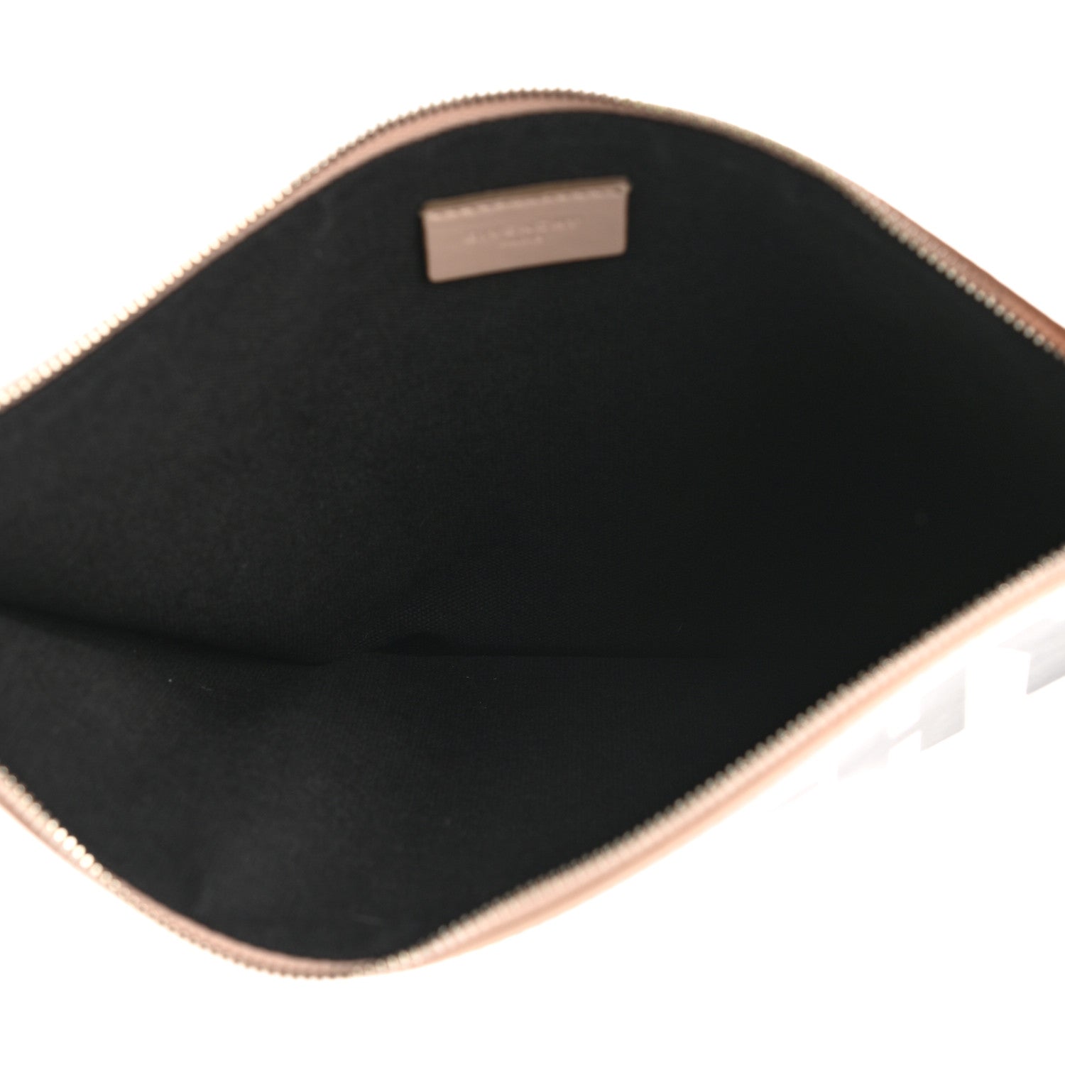 Givenchy Calfskin Logo Zip Pouch Pale Pink 5 of 8