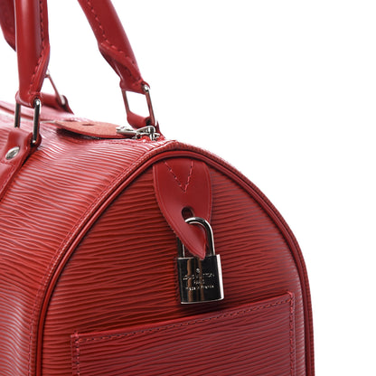Louis Vuitton Epi Speedy 25 Rouge 8 of 13