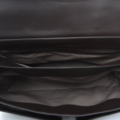 Bottega Veneta Calfskin Intrecciato Briefcase Ebano 5 of 19