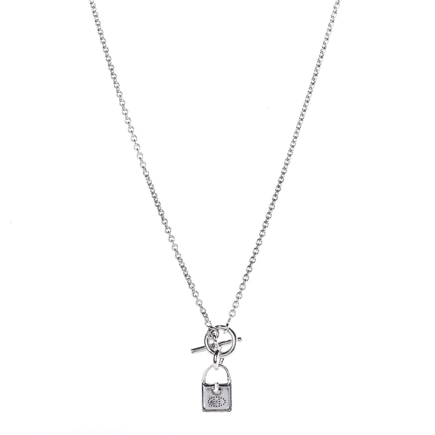 Sterling Silver Evelyne Charm Pendant Necklace