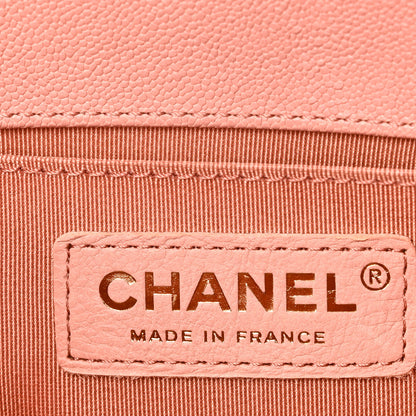 Chanel Caviar Quilted Small Boy Flap Pink 6 of 10