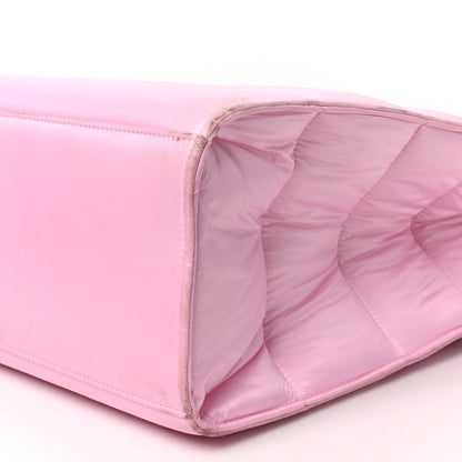 Telfar Nylon Large Puff Shopping Bag Pink 9 of 9