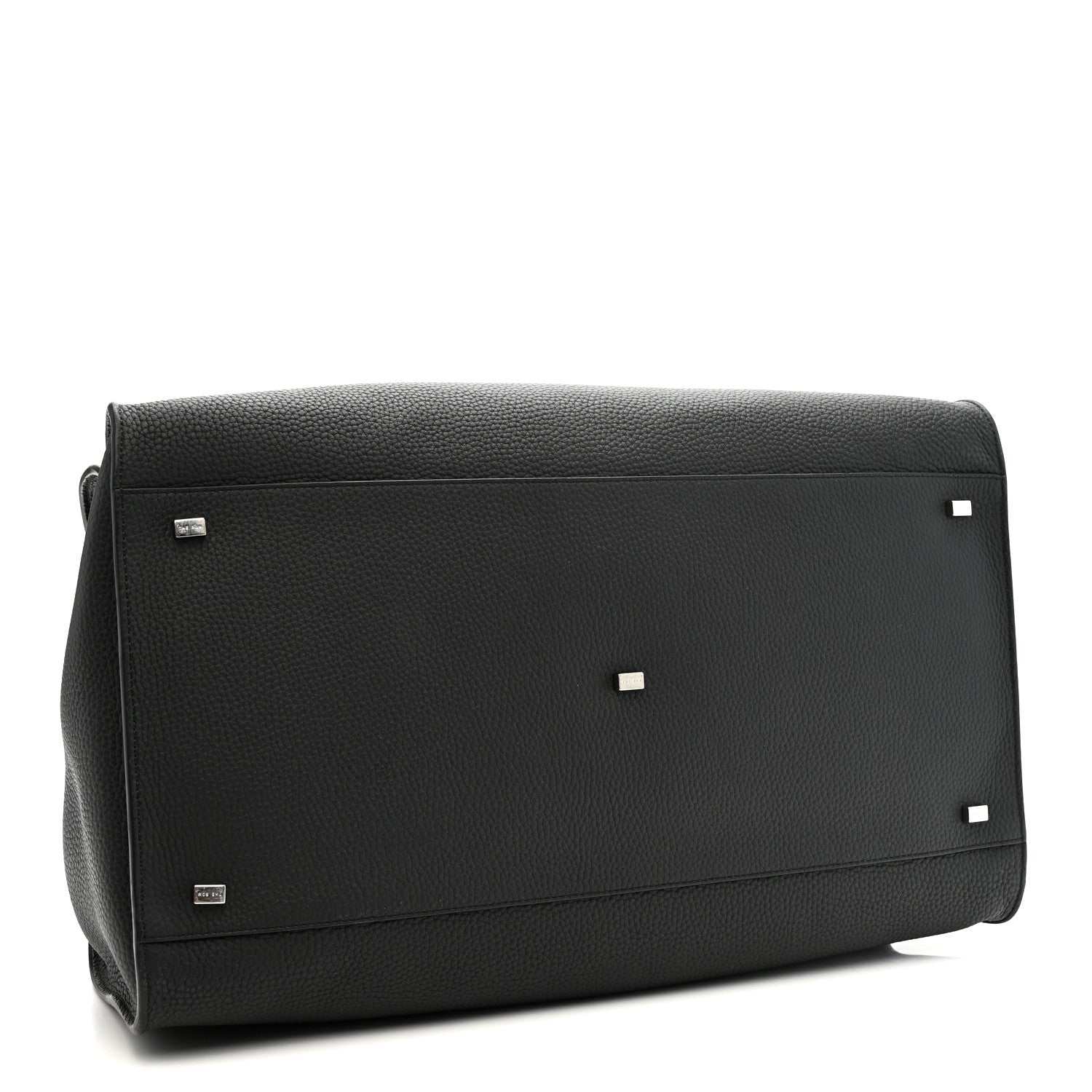 The Row Grained Calfskin Soft Margaux 17 Black 7 of 19