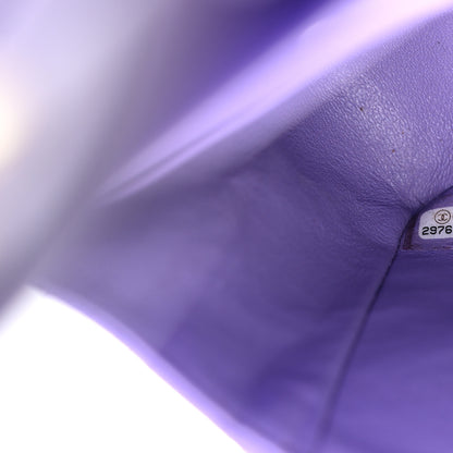 Chanel Caviar Quilted Small Double Flap Purple 7 of 13