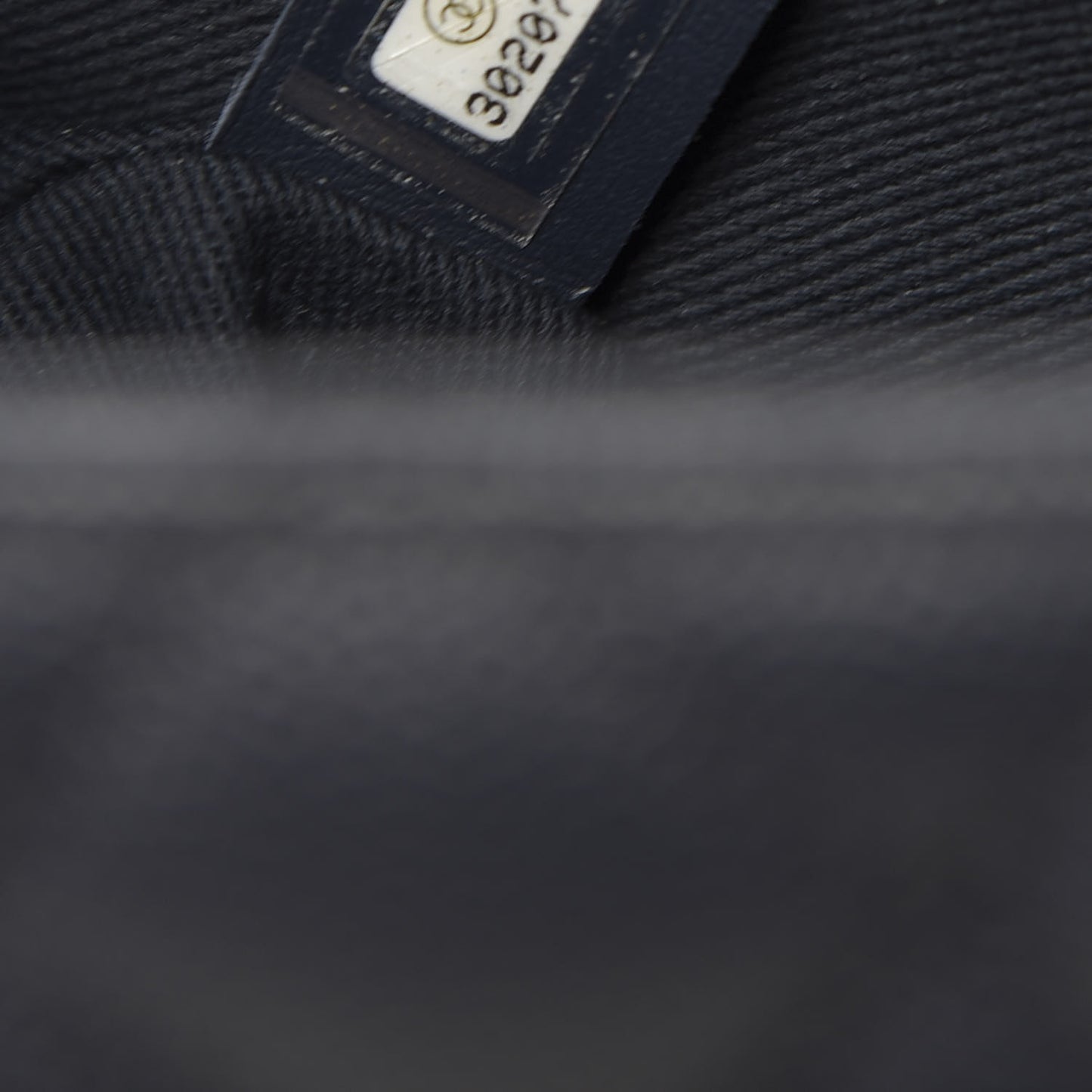 Caviar Quilted Medium Coco Handle Flap Navy Blue