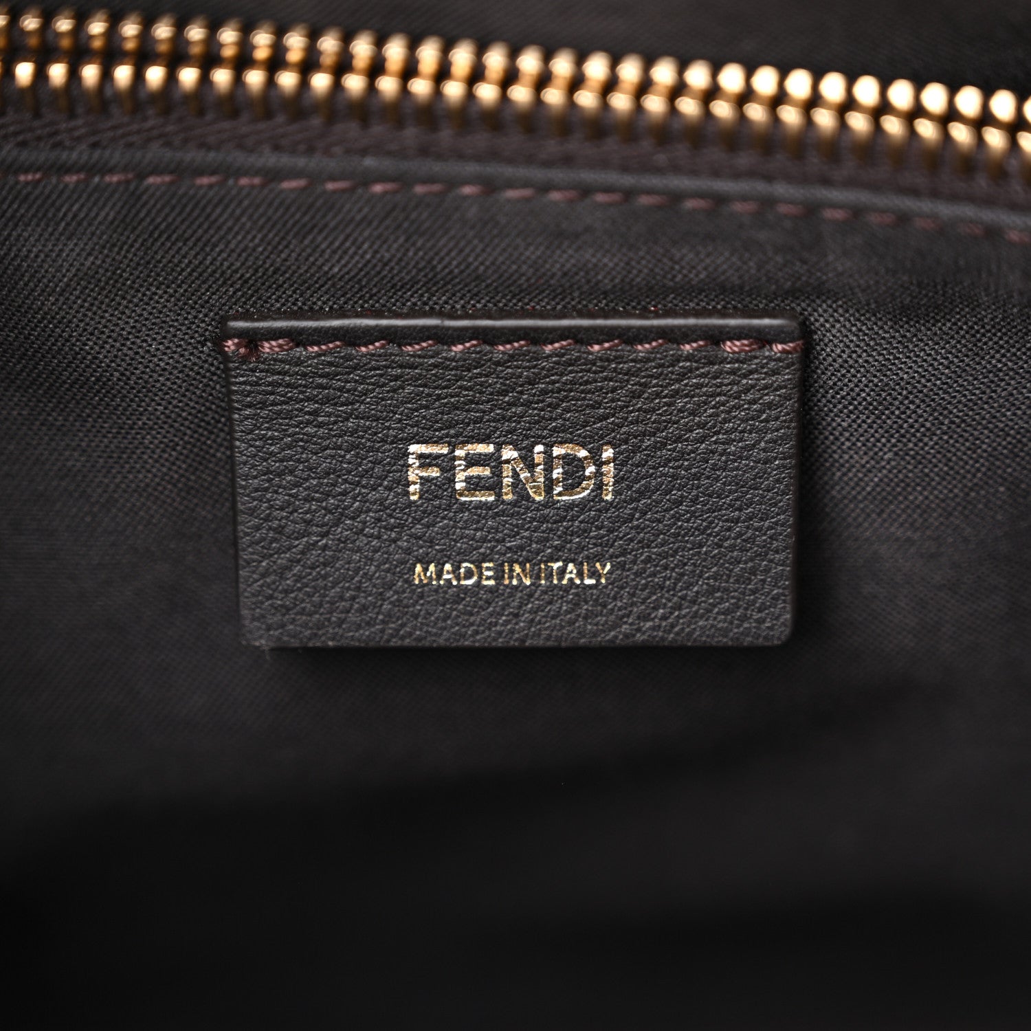 Fendi Vitello King Logo Embossed Medium By The Way Boston Bag Light Rose 6 of 10