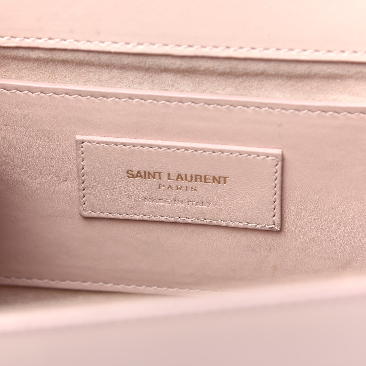 Saint Laurent Smooth Calfskin Medium Classic Monogram Kate Tassel Satchel Pink 6 of 9
