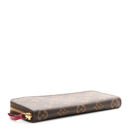 Louis Vuitton Monogram Clemence Wallet Fuchsia 4 of 8