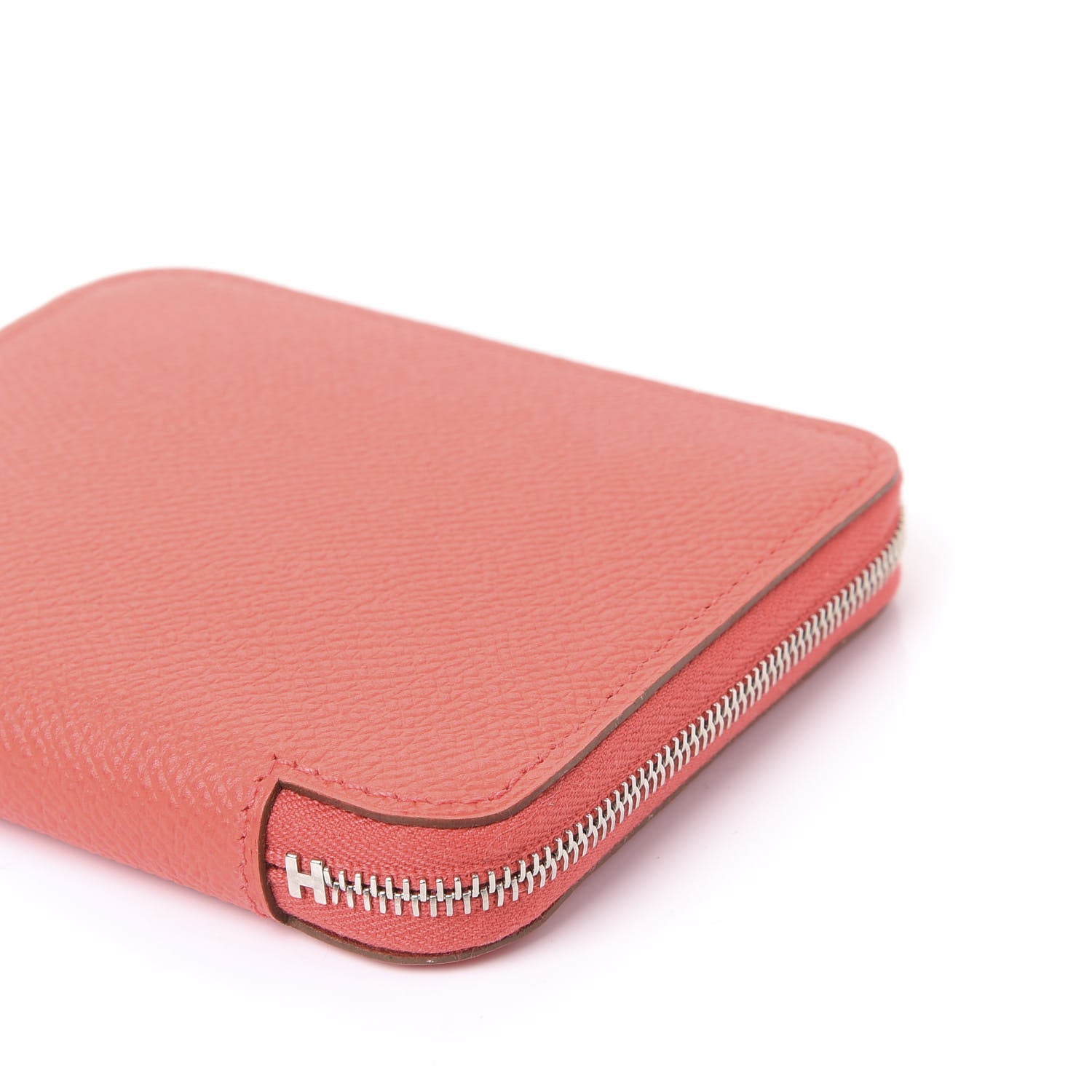 Hermes Epsom Silk'in Compact Wallet Rose Jaipur 7 of 8