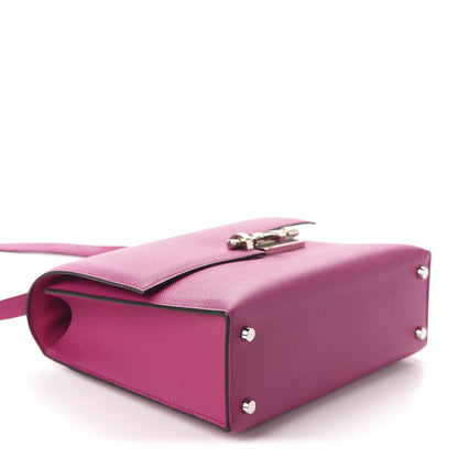 Hermes Epsom Verrou 21 Rose Pourpre 4 of 11