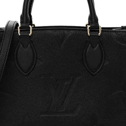 Louis Vuitton Empreinte Monogram Giant Onthego PM Black 7 of 9