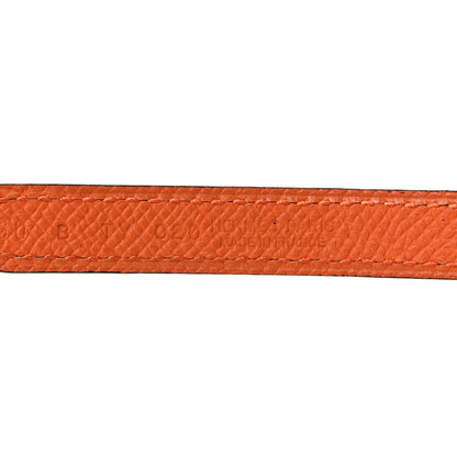 Hermes Epsom Swift 13mm H Belt 80 32 Orange Nata 3 of 6