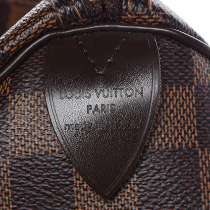 Louis Vuitton Damier Ebene Speedy 35 6 of 8
