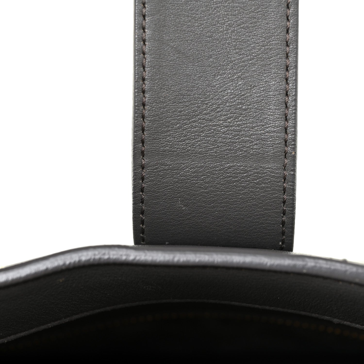 Saint Laurent Calfskin Small Monogram Cabas Grey 12 of 21