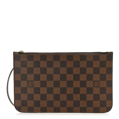 Louis Vuitton Damier Ebene Neverfull MM GM Pochette 1 of 8