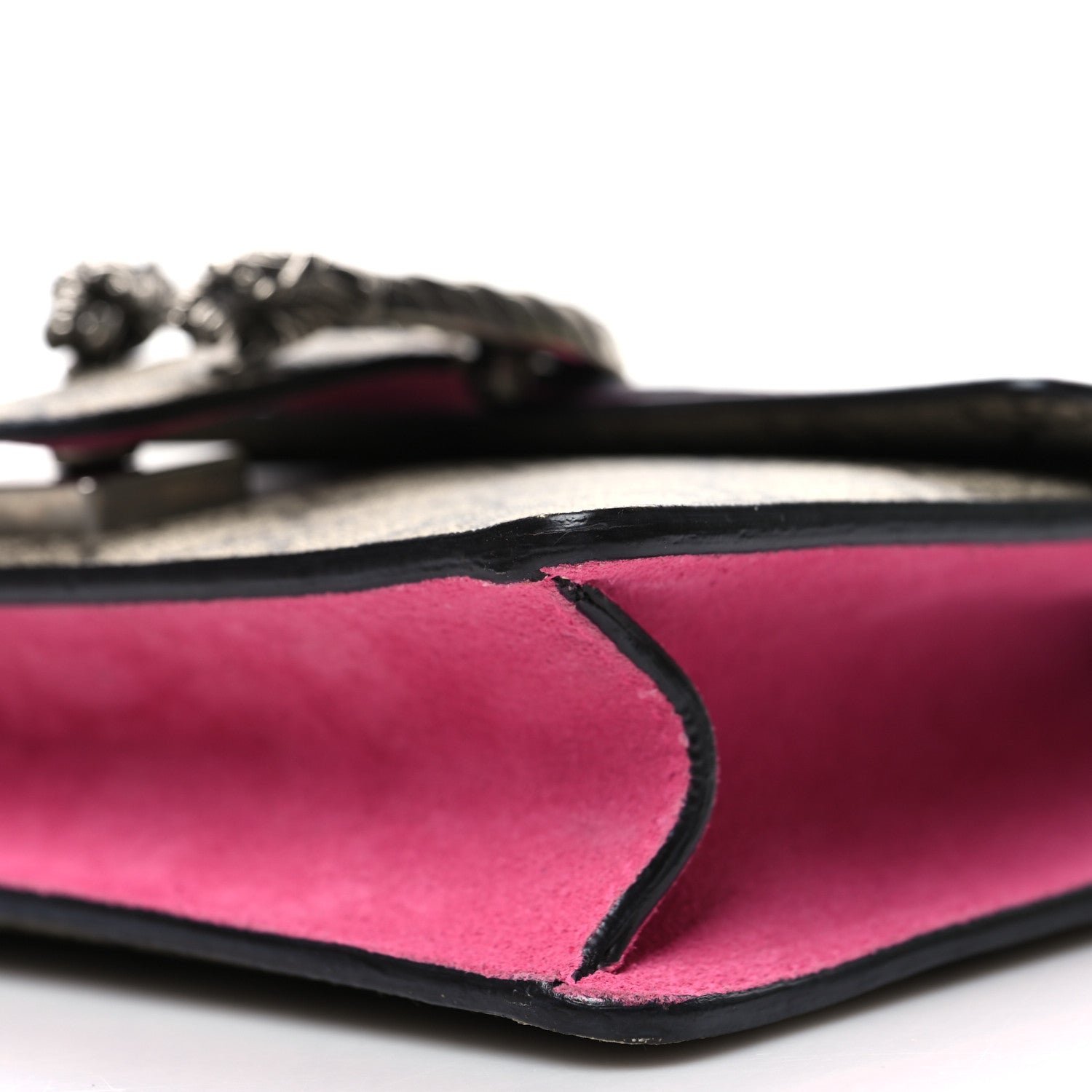 Gucci GG Supreme Monogram Mini Dionysus Shoulder Bag Pink 10 of 11