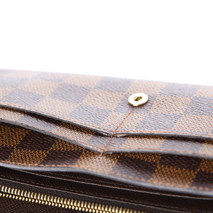 Louis Vuitton Damier Ebene Sarah Wallet NM 10 of 15