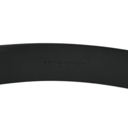 Chanel Calfskin Pearl Crystal CC Chain Belt 90 36 Black 5 of 7