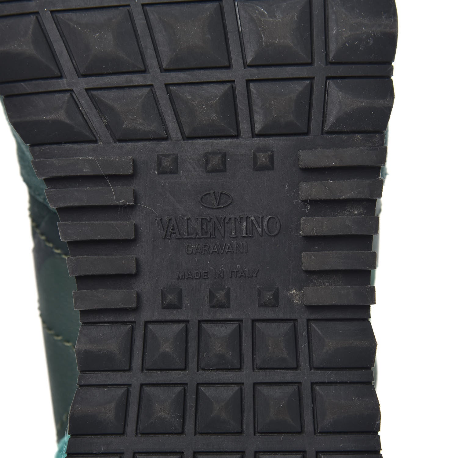 Valentino Garavani Nappa Suede Camouflage Mens Rockrunner Sneakers 42 Multicolor 7 of 11
