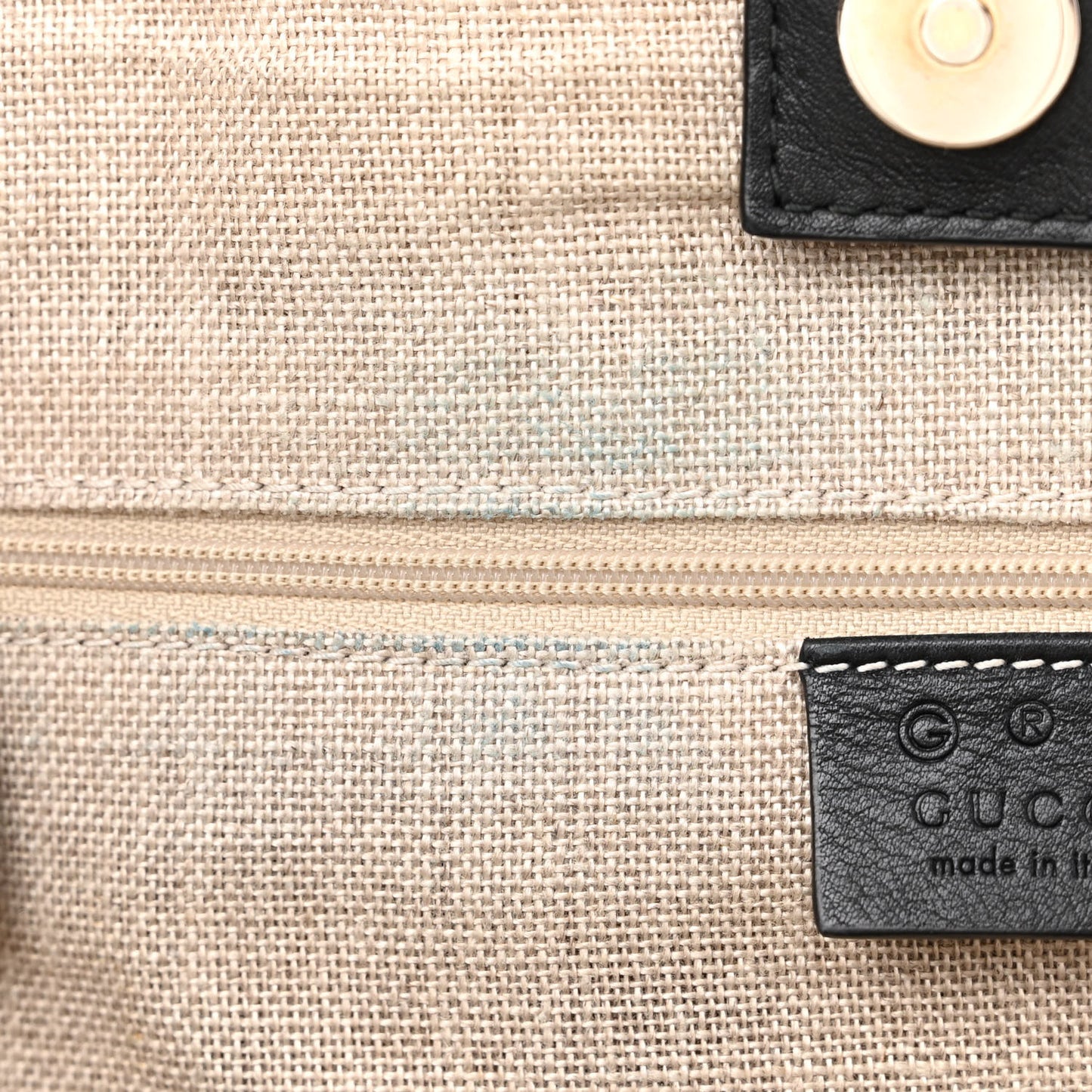Microguccissima Large Joy Tote Black
