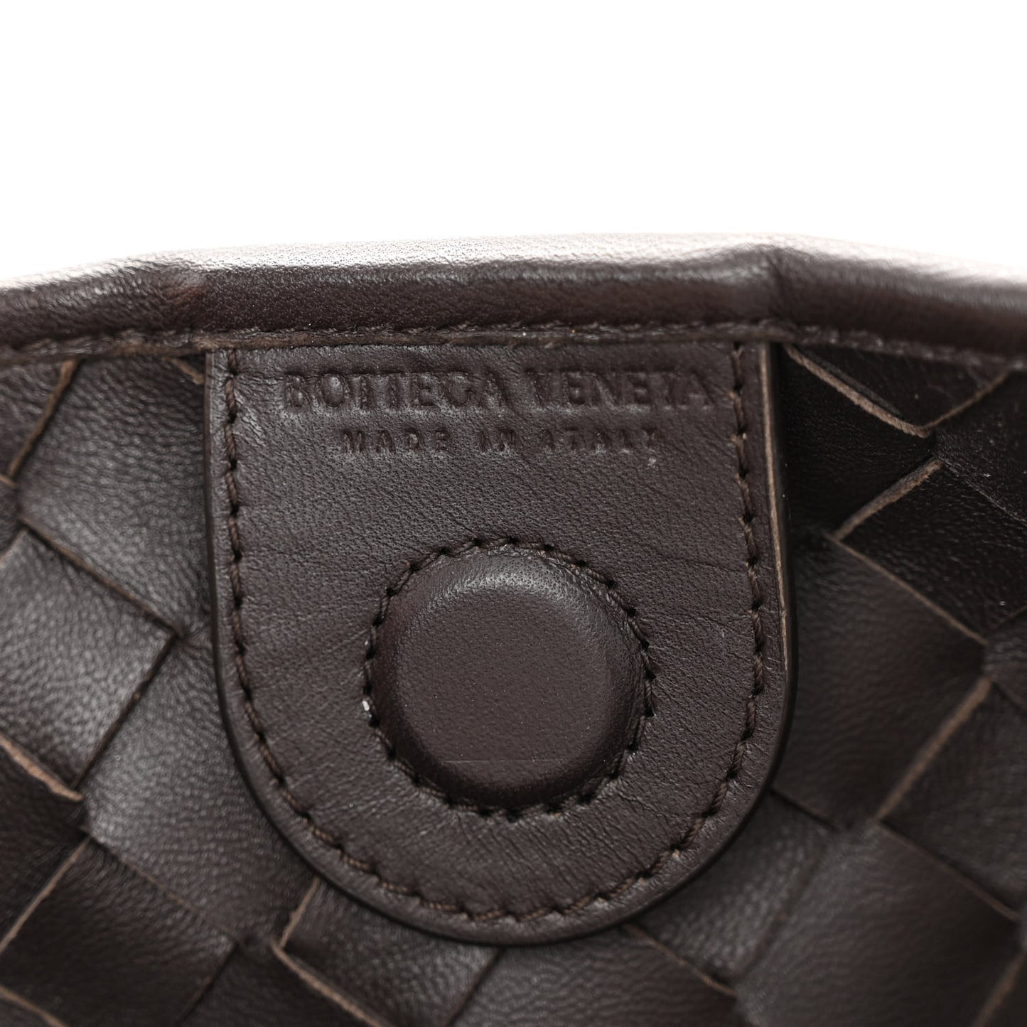 Nappa Intrecciato Medium Sardine Bag Fondant
