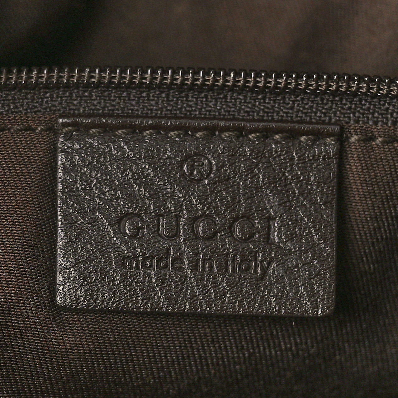 Monogram Large D Gold Hobo Dark Brown