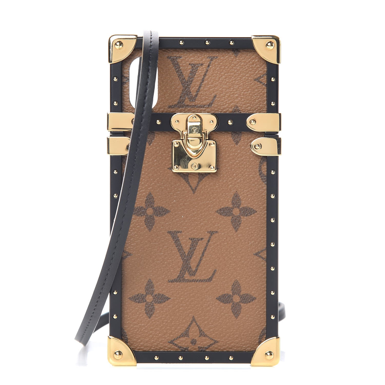 Louis Vuitton Reverse Monogram Eye-Trunk iPhone X Case 1 of 11