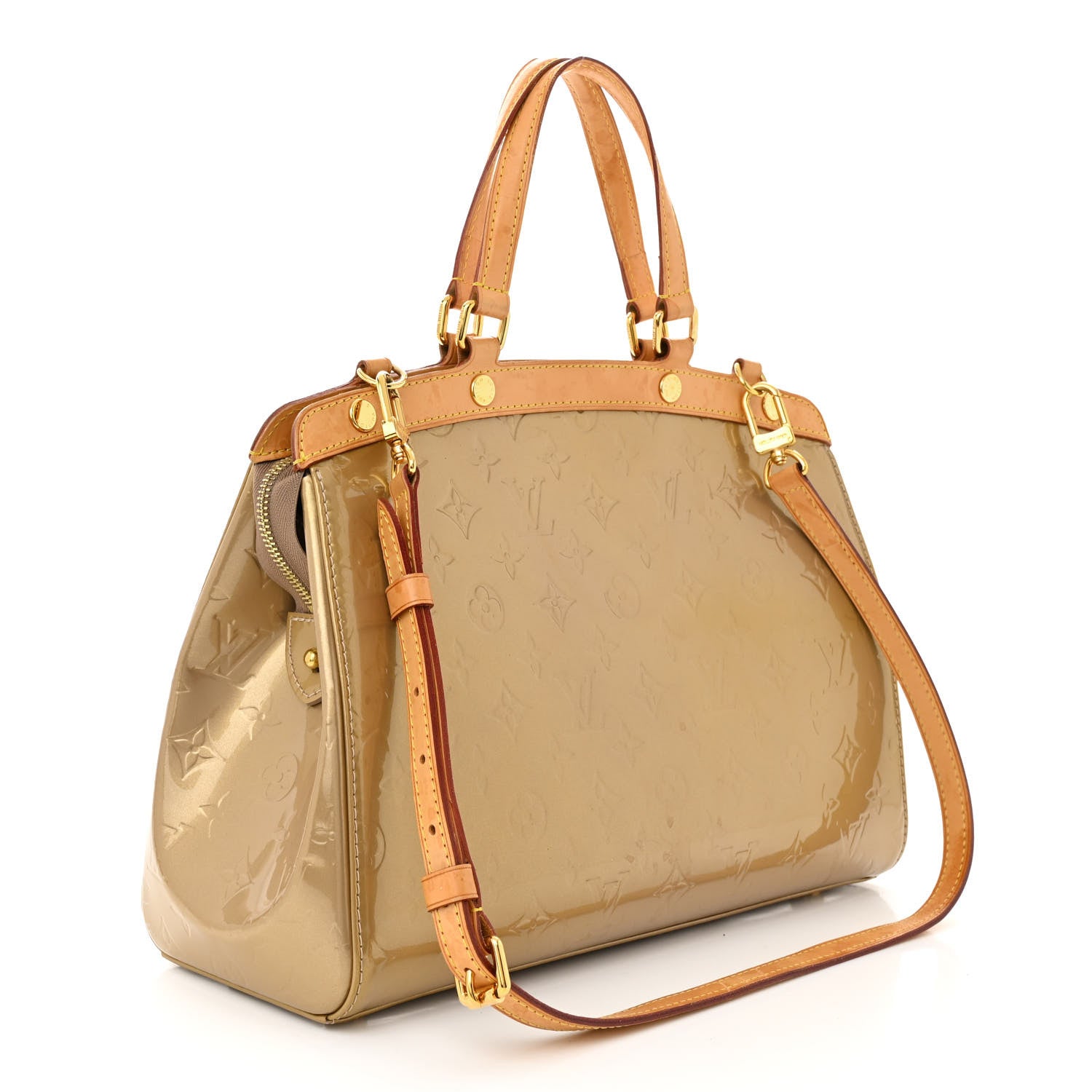 Louis Vuitton Vernis Brea MM Beige Poudre 3 of 10