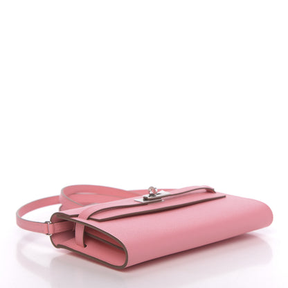 Hermes Epsom Kelly Wallet To Go Rose Confetti 4 of 10