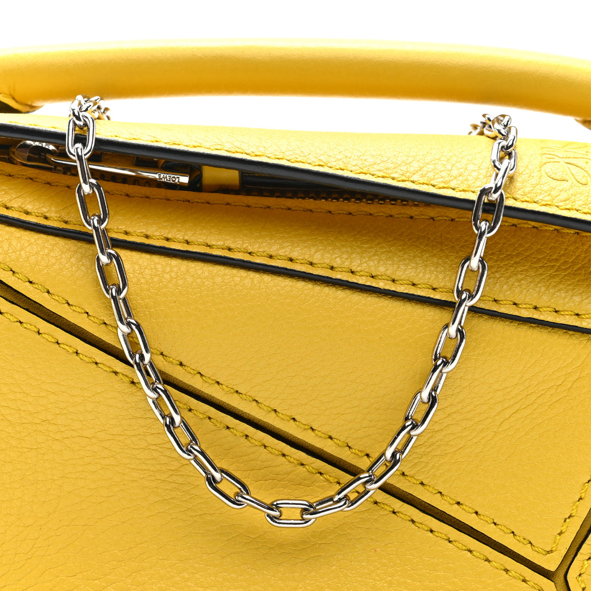 Calfskin Nano Puzzle Bag Yellow