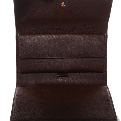 Louis Vuitton Damier Ebene Porte Tresor International Wallet 5 of 7