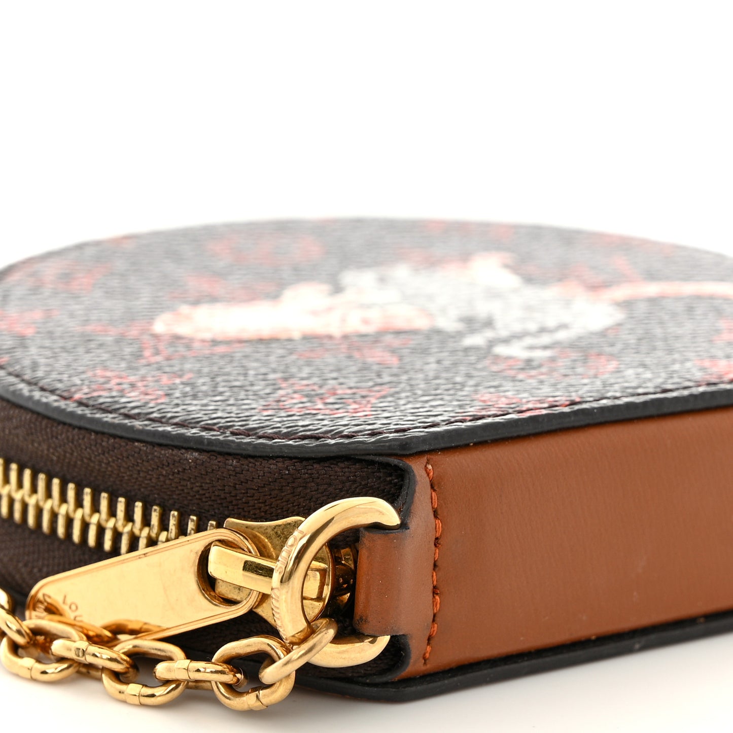 Calfskin Catogram Micro Boite Chapeau Marron