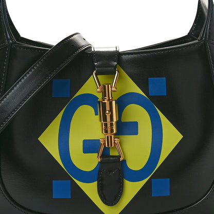 Gucci Calfskin Geometric Small Jackie 1961 Hobo Black 8 of 10