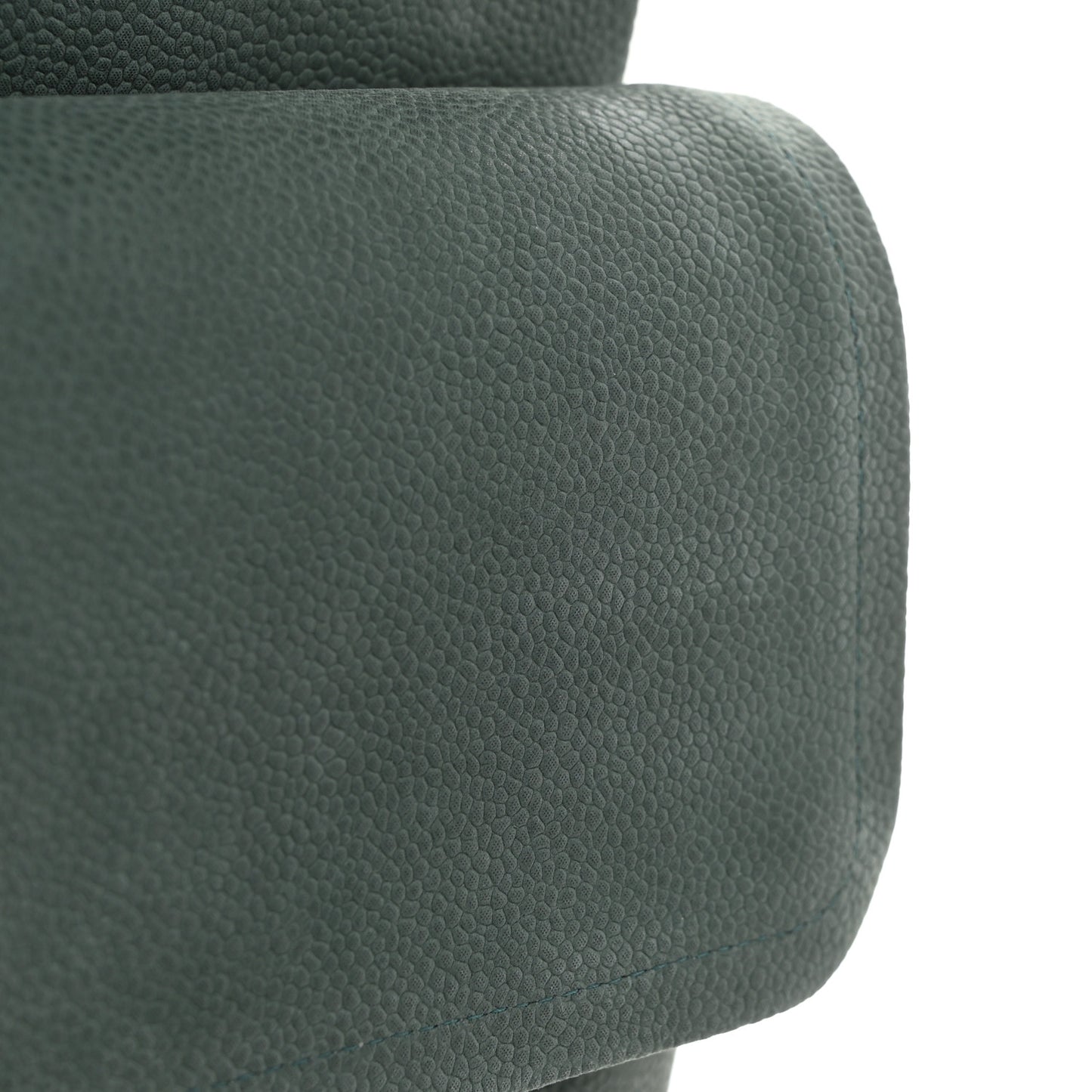 Iridescent Caviar Quilted Jumbo Double Flap Green