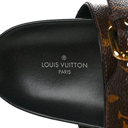 Louis Vuitton Monogram Bom Dia Mule Sandals 40.5 Black 7 of 7