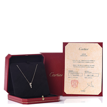 Cartier 18K Pink Gold Tsavorite Black Lacquer Panthere De Cartier Pendant Necklace 6 of 6