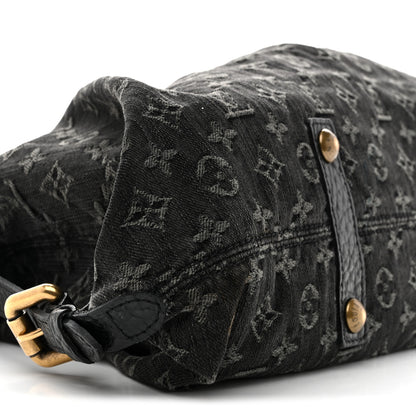 Louis Vuitton Denim Neo Cabby MM Black 9 of 14