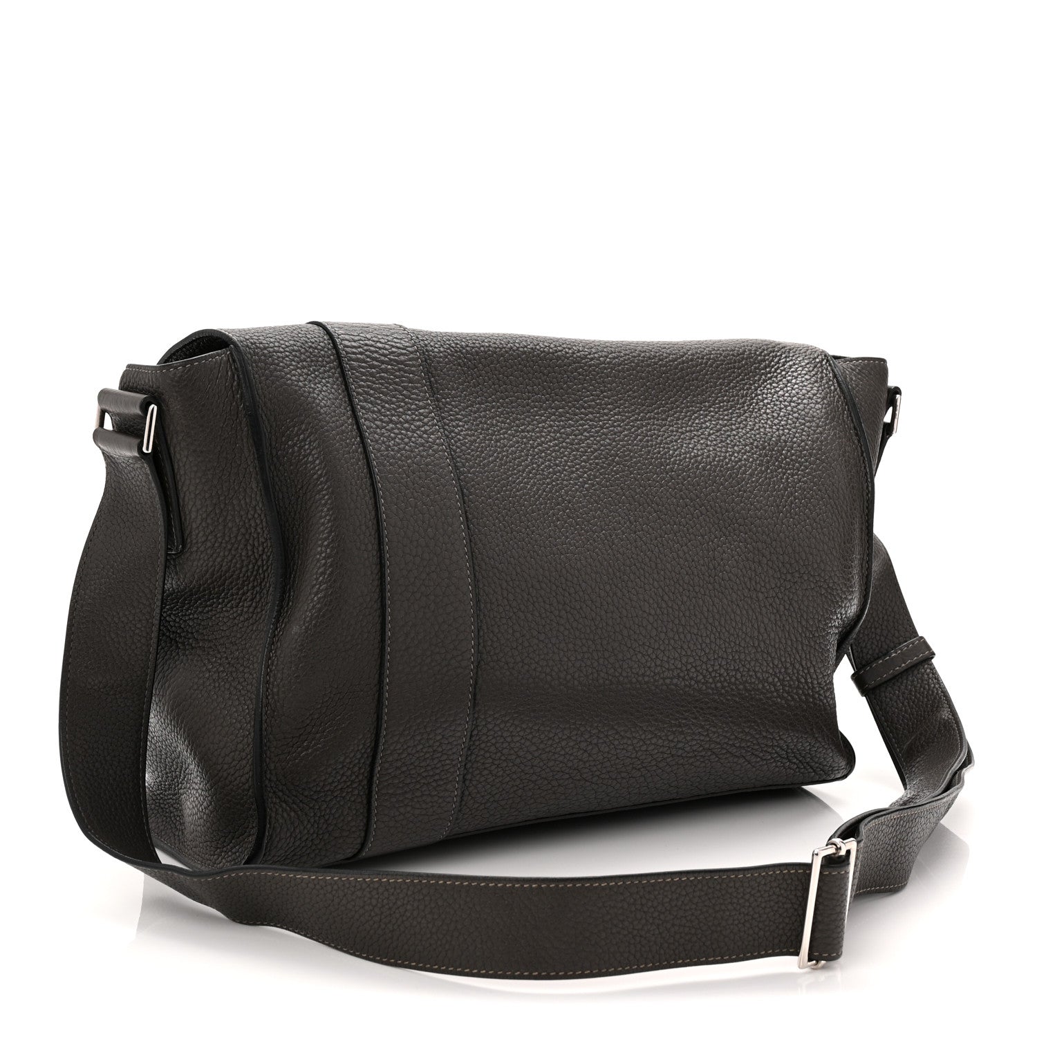 Hermes Taurillon Clemence Alfred 35 Etoupe 3 of 10