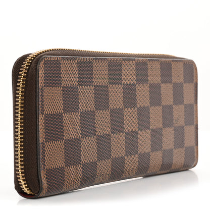 Louis Vuitton Damier Ebene Clemence Wallet Cherry 3 of 13