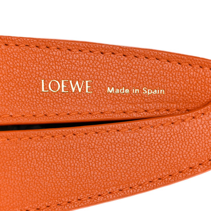 Loewe Satin Calfskin Jacquard Luna Bag Orange 5 of 8
