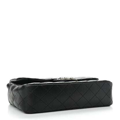 Chanel Lambskin Medium Westminster Pearl Flap Black 4 of 10