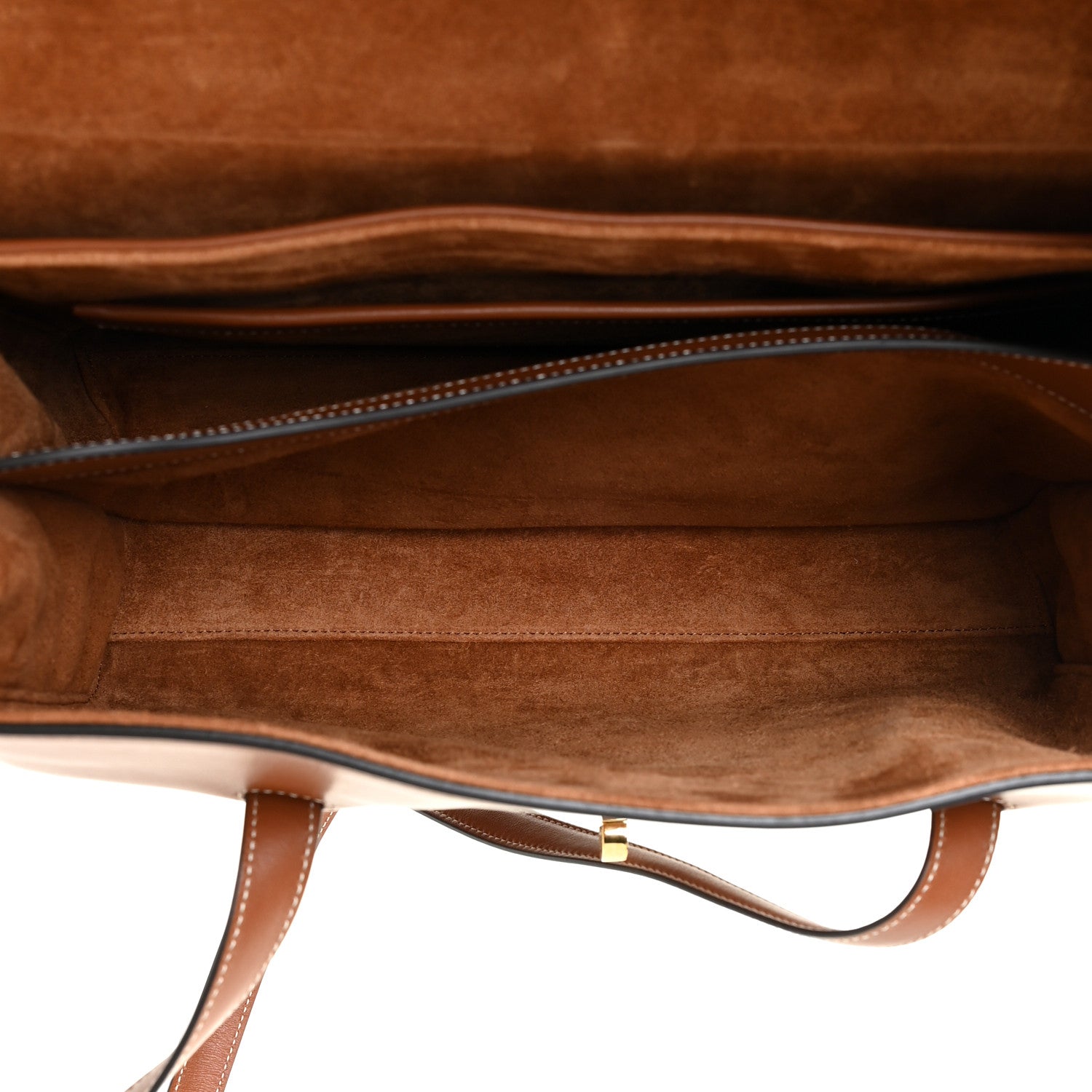 Celine Calfskin Medium Soft 16 Bag Tan 6 of 15
