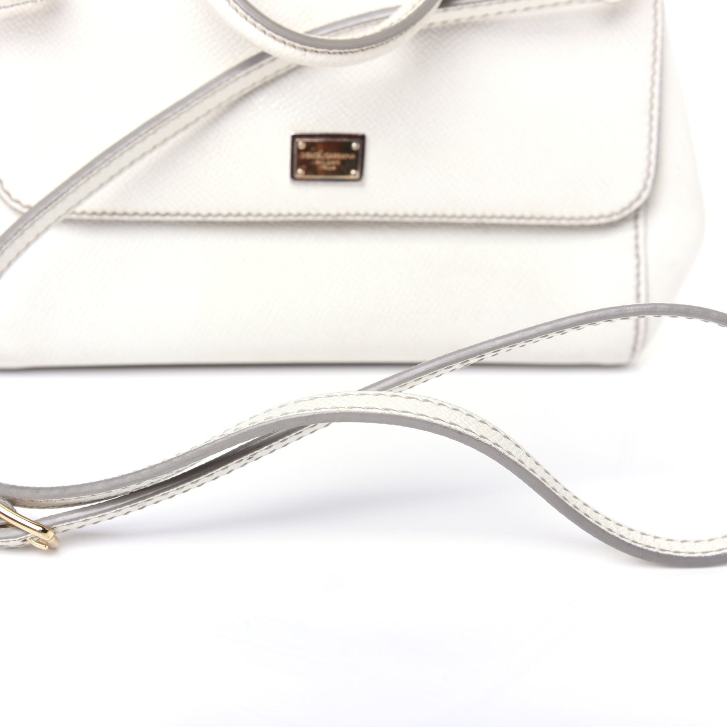 Dauphine Small Miss Sicily Satchel White