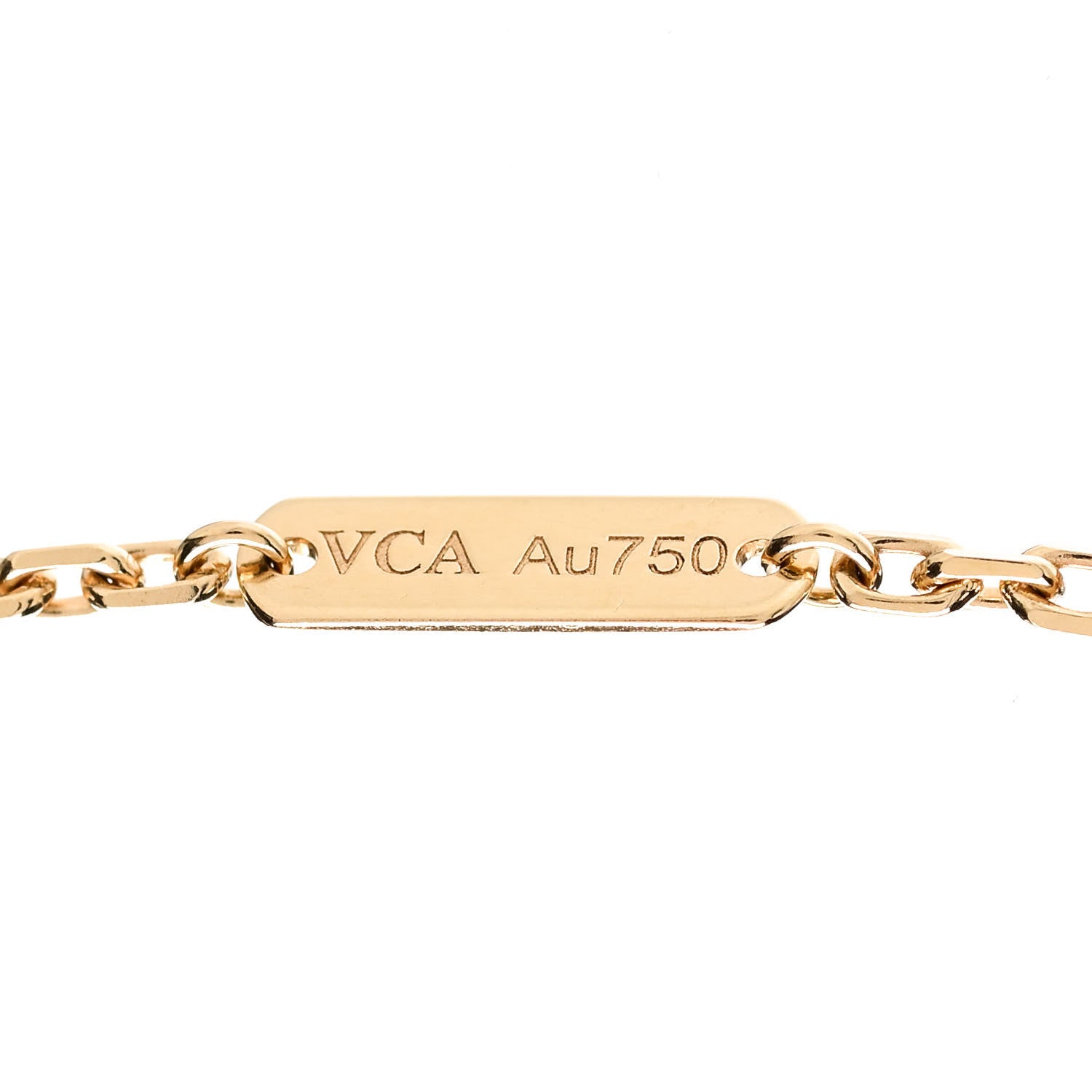 Van Cleef & Arpels 18K Yellow Gold Blue Agate Magic Alhambra Long Necklace 5 of 7