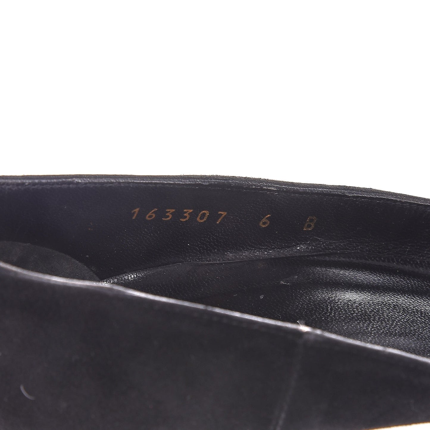 Suede Ankle Strap Peep Toe Pumps 36 Nero Black Gold
